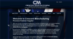 Desktop Screenshot of crescentmanufacturing.com